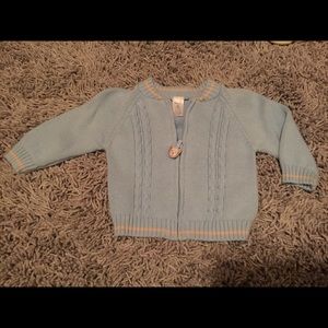 NWOT: Carter’s zip front sweater